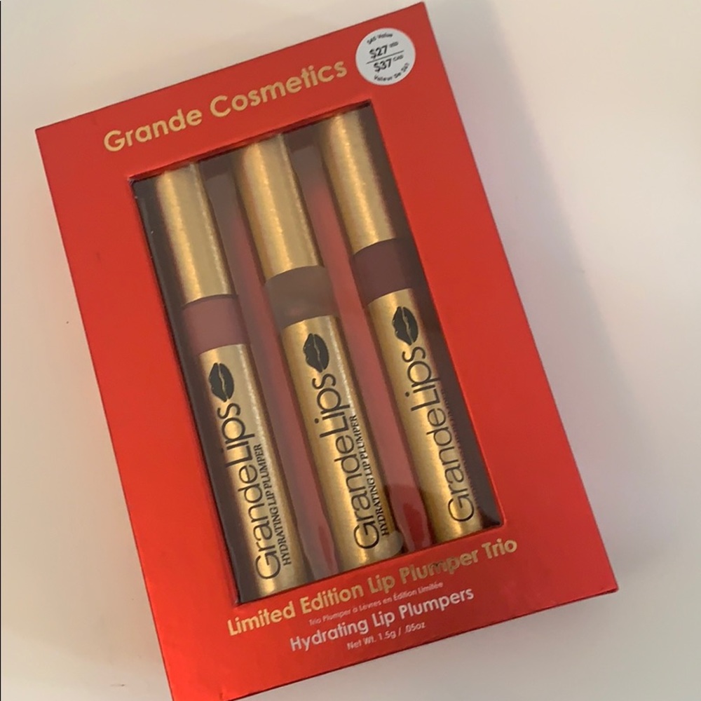 Grande Cosmetics Limited Edition Lip Plumper Trio